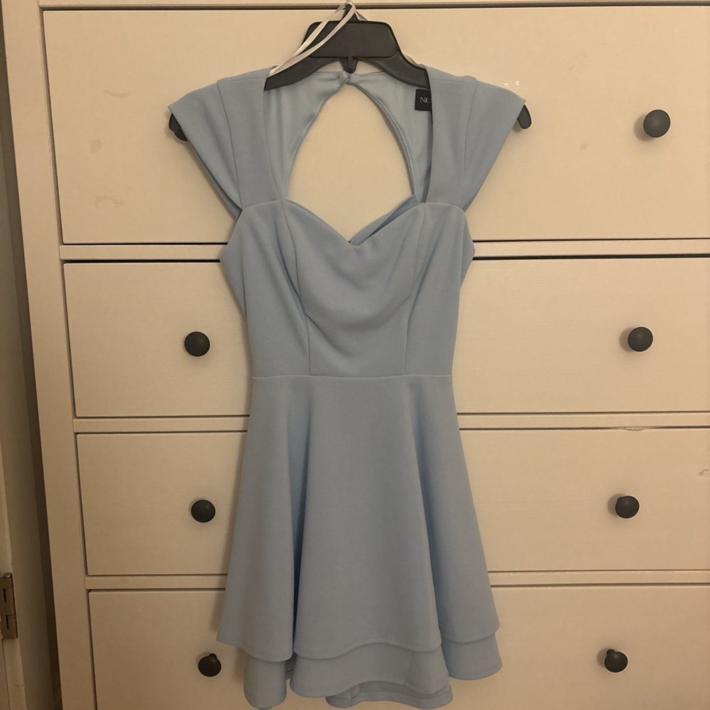 Elegant Blue Dress